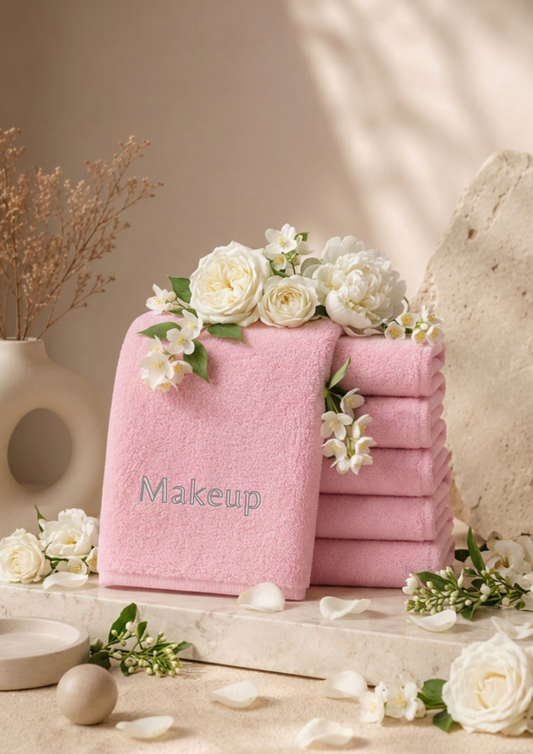 5 Piece Luxurious Makeup Microfiber Towels