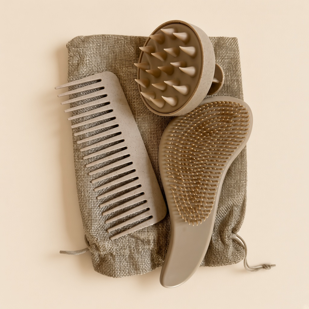 5-Piece Hair Care Set in Beige